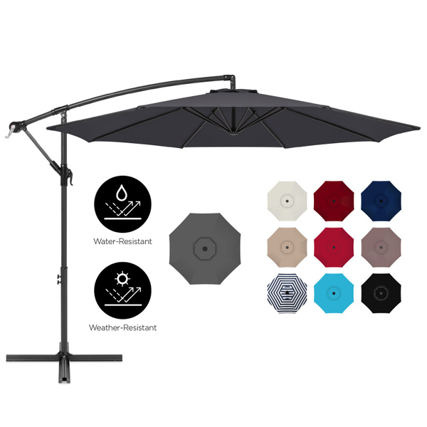 10ft Offset Hanging Patio Umbrella Wish