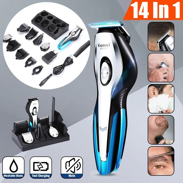 14IN1 Professional Fast Charging Hair Clipper Haircut Shaver Wireless
