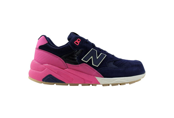 new balance 580 rose black