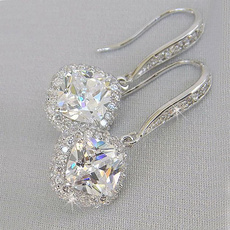 DIAMOND, lover gifts, Earring, Elegant