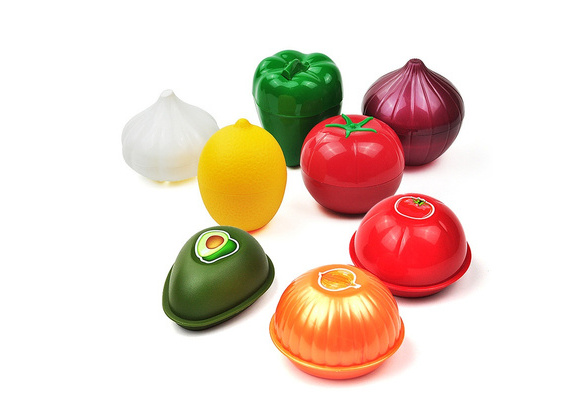 Grandest Birch Onion Tomato Food Saver Kitchen Storage Box Crisper Plastic  Vegetable Container Onion/Tomato Shape Kitchen Tool Pra