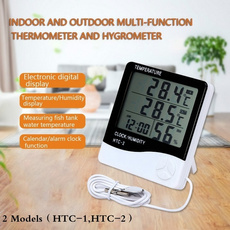 Outdoor, thermometerhygrometer, Clock, Home & Living