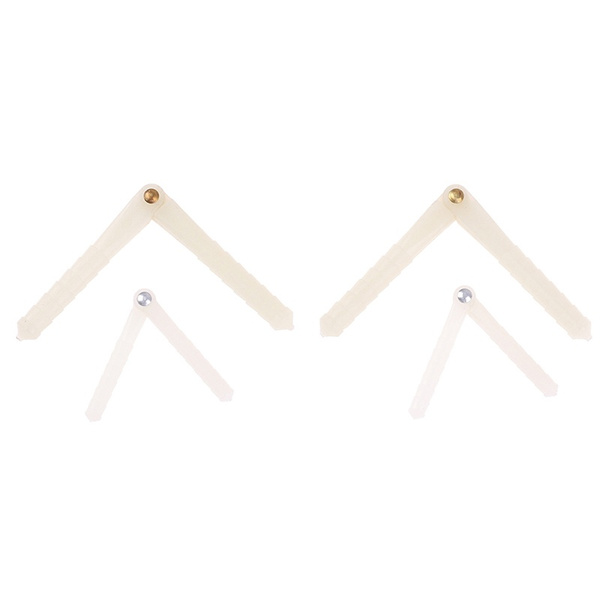 10x Super Light Pivot Pinned and Round Hinges For RC Airplanes Parts ON 
