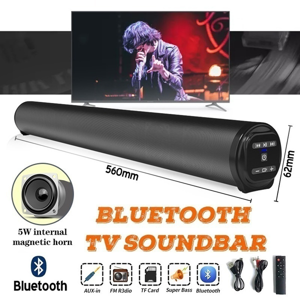 Bluetooth Speaker Wireless Speaker TV Sound Bar HIFI Bass