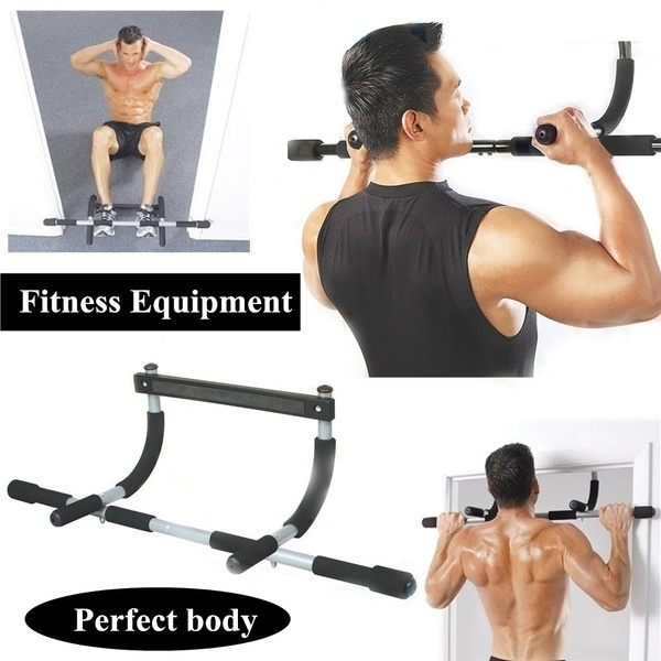 NIEUW Oefening Fitness Gym Op deur Heavy Duty Doorway Chin Trekbalk Fitness Multifunctionele horizontale balk ABS | Wish