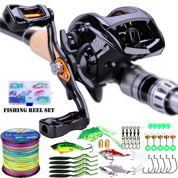 Sougayilang Baitcasting Fishing Reels 6.3:1 Gear Ratio Casting