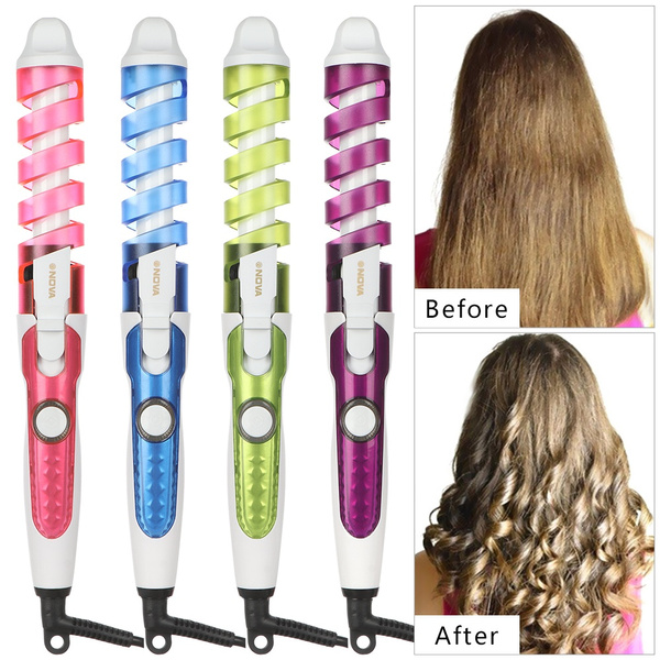 Large electric outlet hair curlers