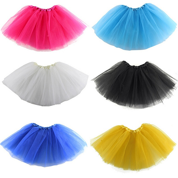 Teens Girl Tutu Ballet Skirt Tulle Costume Fairy Party Hens Nigh  TO