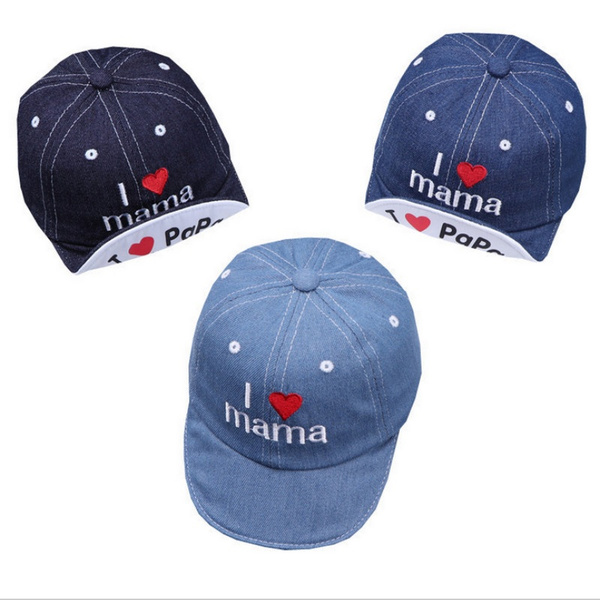Mama Baby Summer Hat Kids Sun Cap 