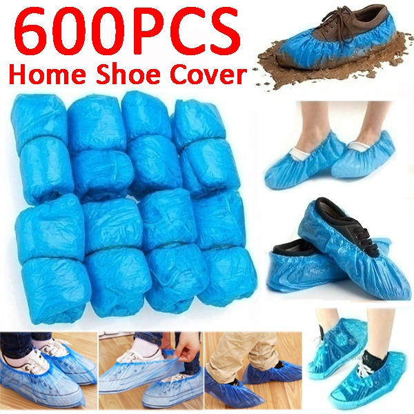 Home Shoe Cover 600Pcs/Packs Disposable Shoe Covers Blue Colour Carpet