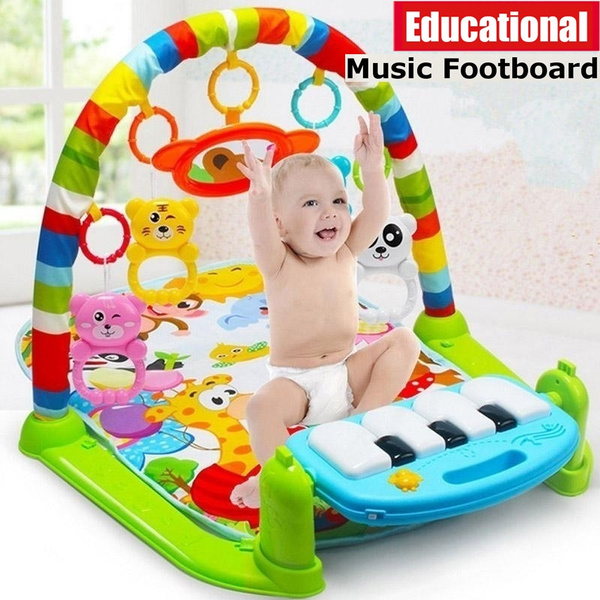 3 In 1 Baby Play Mat Educational Toy With Musical Piano Lights New Fitness Gym Mat For Baby 0 36 Month Wish