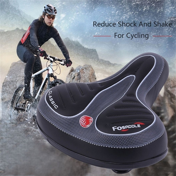 wide gel bike seat