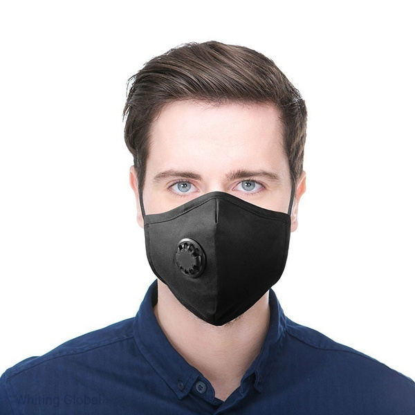 Masque facial de protection anti-poussière réutilisable lavable