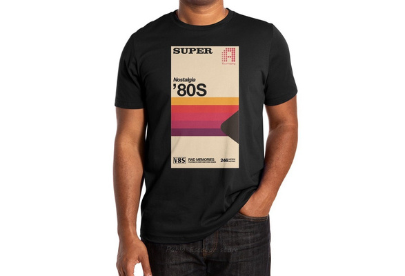 Black T-shirt Cotton Teeshirt Men Tops 