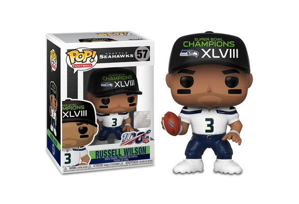 Funko, Toys, Russell Wilson Seattle Seahawks Funkopop