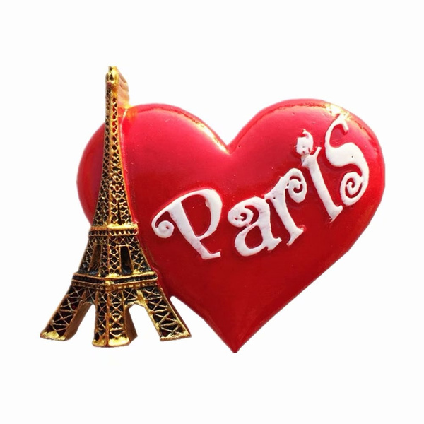 Refrigerator Stickers Paris Eiffel Tower Fridge Magnets Tourist Home Decorative 