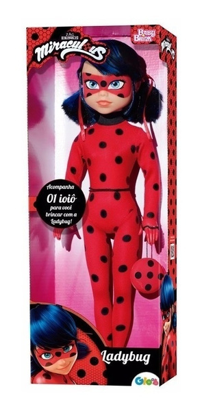 Boneca Miraculous Ladybug com Ioiô