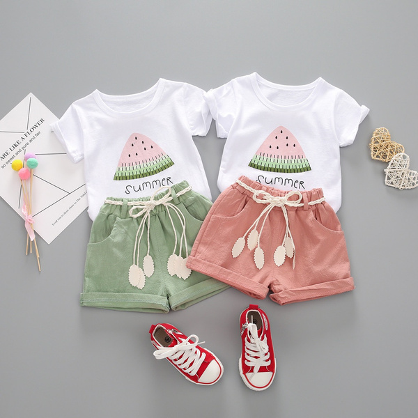 watermelon dress for baby girl
