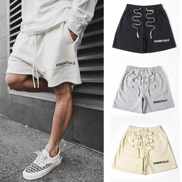 2020 Fashion SUMMER SPRING FOG FEAR OF GOD Essentials Shorts High