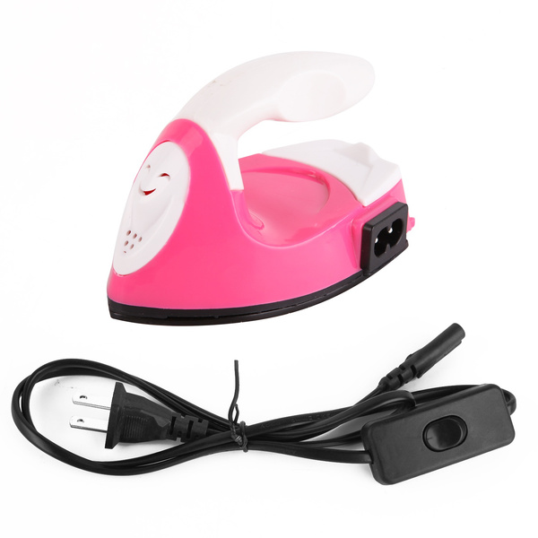 Mini Electric Iron Portable Travel Crafting Craft Clothes Sewing Supplies