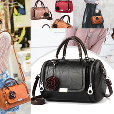zipperbag, vintage bag, Tote Bag, leather bag