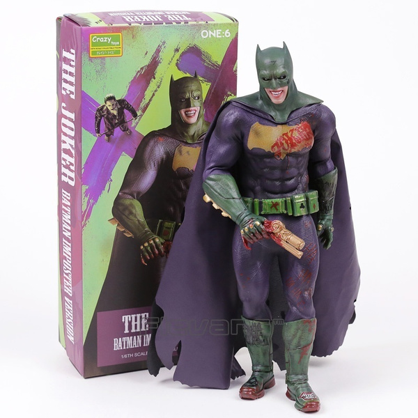 New Crazy Toys Suicide Squad The Joker Batman Imposter Version 1 6 Scale Collectible Figure Toy Toy Model Children S Gifts Noble Collection Cartoon Hobby Collector Wish