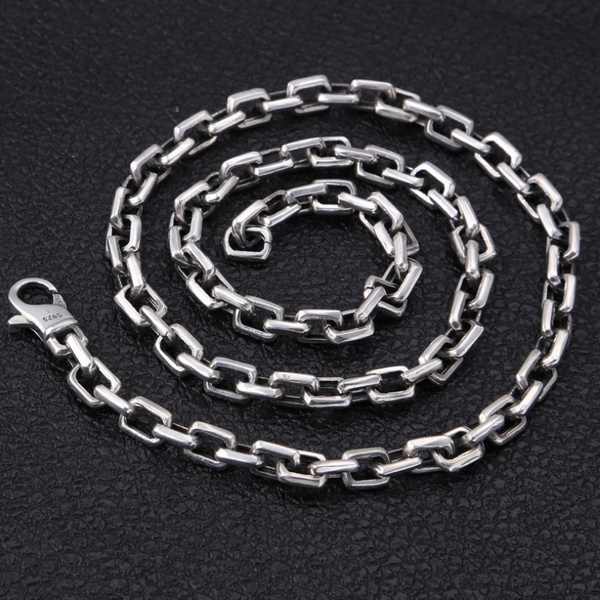 Big 2024 silver chain