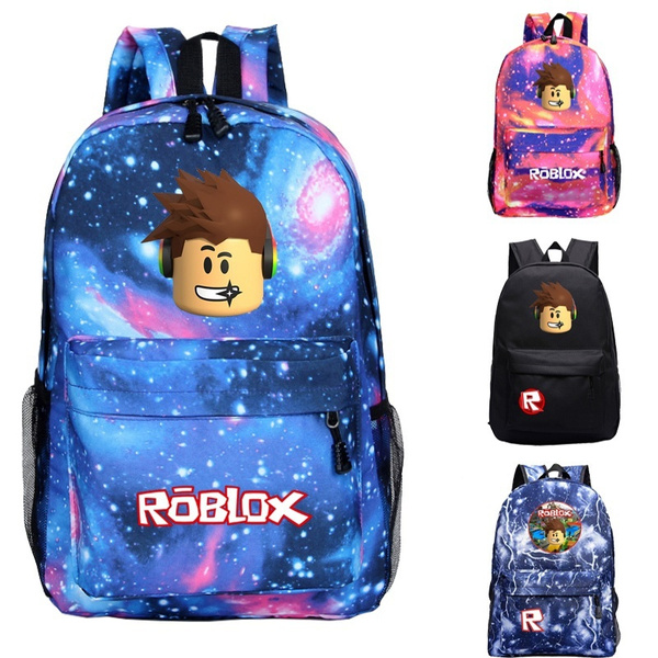 Starry Blue Children S Backpack Roblox Boy School Bag And Anime Backpack Youth School Bag Wish - roblox theme cute series blue backpack daypack schoolbag head logo bag nothingbutgalaxy