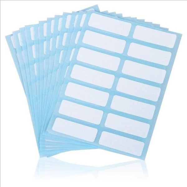 12pcs/Package Stationery Label/Sticker White Label Write Name Sticker