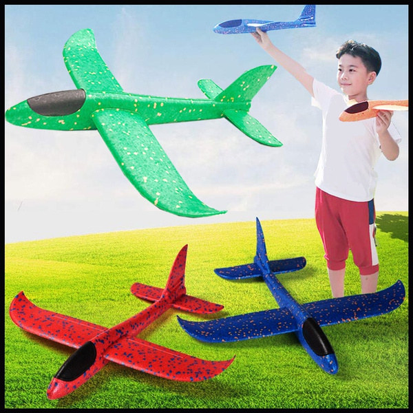 large foam plane