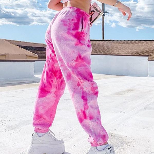 Offshore Baggy Sweatpants in Pink