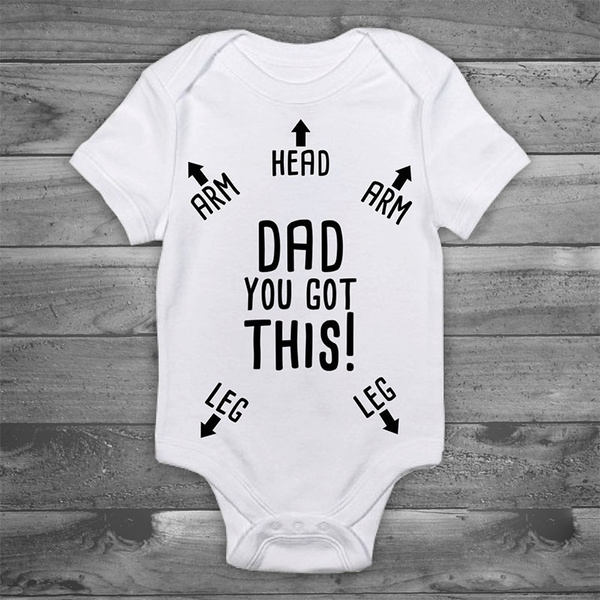 funny baby onesies for dad