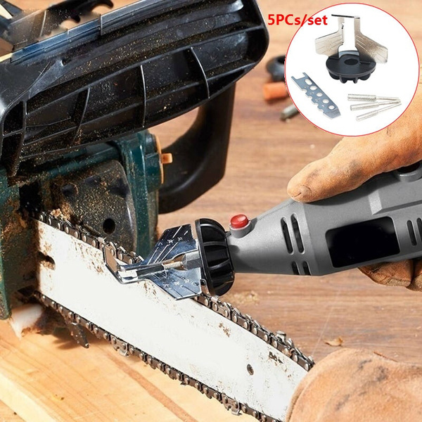 Sharpening Attachment Chain Saw Tooth Grinding Tools Used With Electric Grinder 