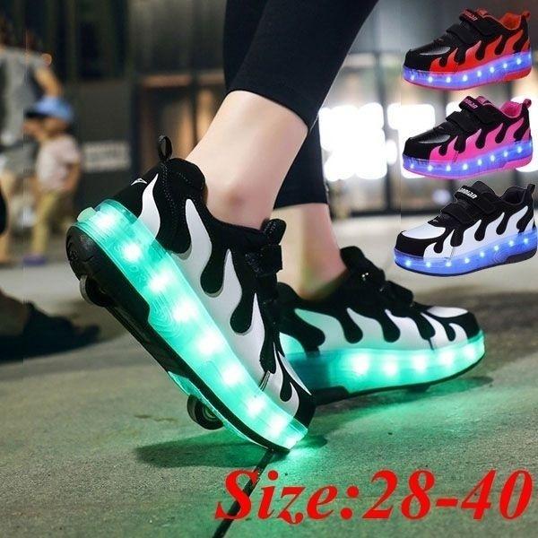 2 wheel skate shoes