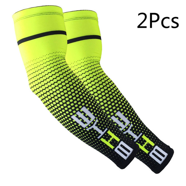 2pcs Cool Men Cycling Running UV Sun Protection Cuff Cover Protective