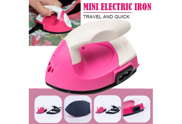 Mini Electric Iron Small Portable Travel Crafting Craft Clothes Sewing SuppliJF 