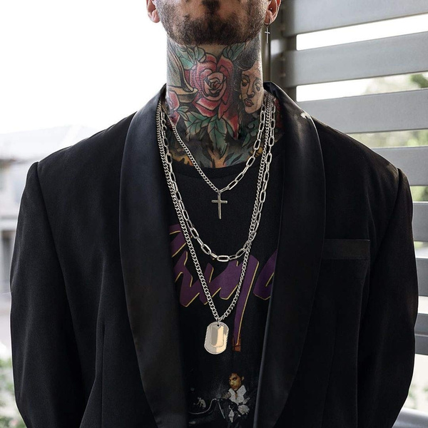 Lock Chain Necklace for Men EBoy Women 