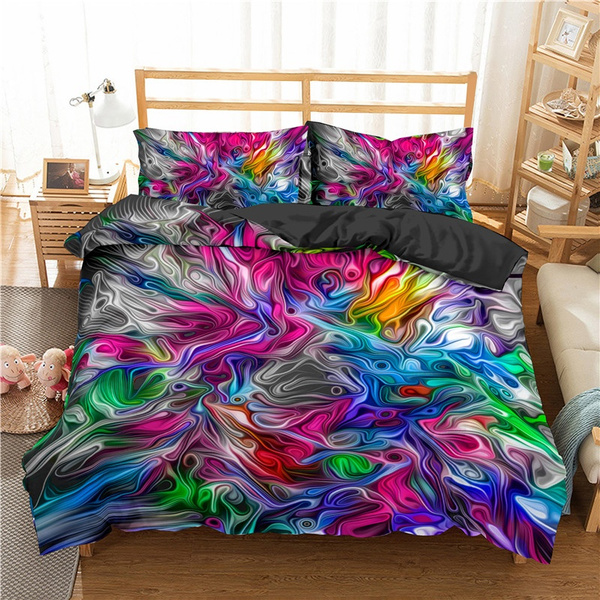 psychedelic comforter set