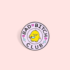 Funny, badbitchclubpin, Gifts, Pins