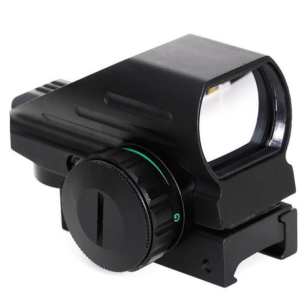 Holographic Red Green Dot Sight 1x22x33 Illumination Compact 4 Reticles