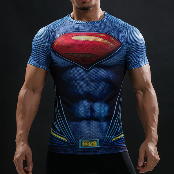 superman running shirt
