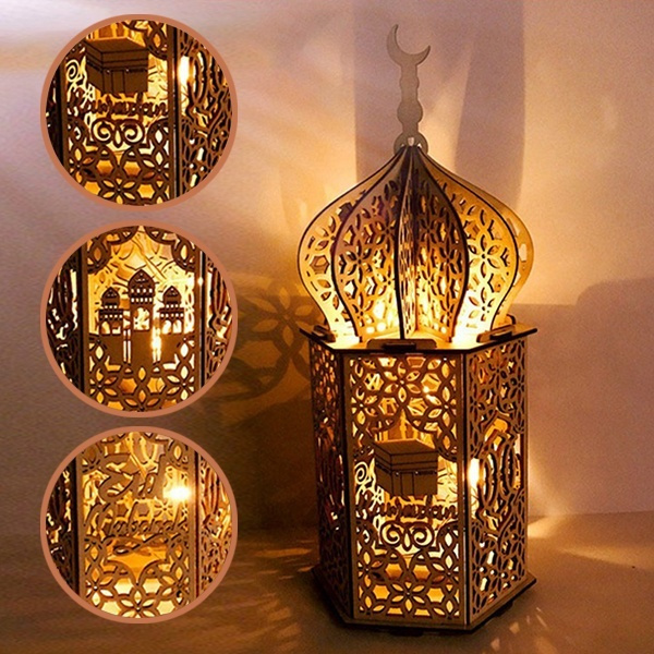 3 Type Eid Mubarak Led Lights Festival, Types Of Lantern Lights For Home