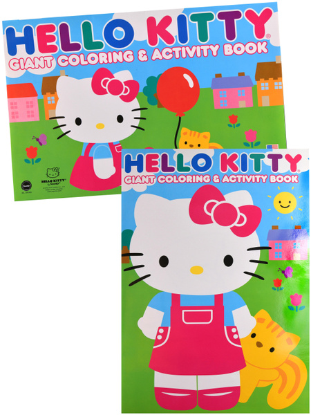 Hello Kitty Giant Coloring and Activity Book - Jumbo Size Educational ...