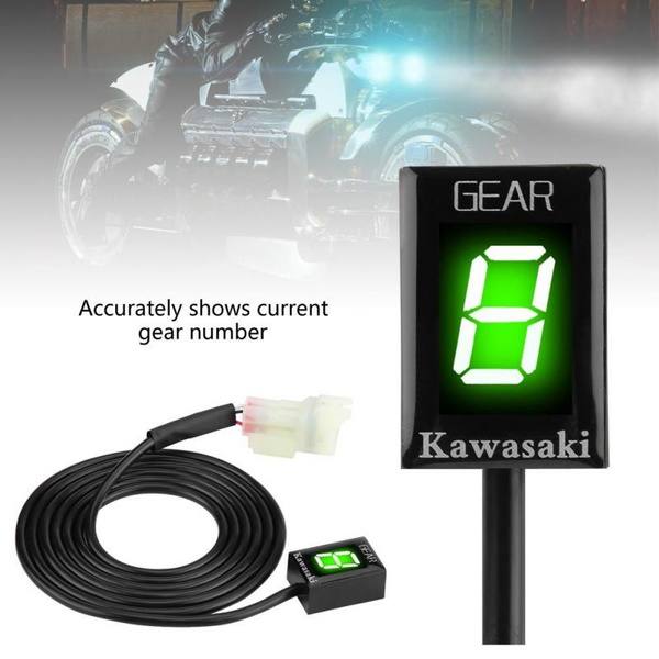 Gamle tider korrelat Manifold Motorcycle ECU Plug Mount 6 Speed Digital Gear Indicator Shift Lever  Display For Kawasaki | Wish