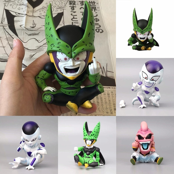 Majin buu frieza in boo freeza, figuras de ação colecionáveis do