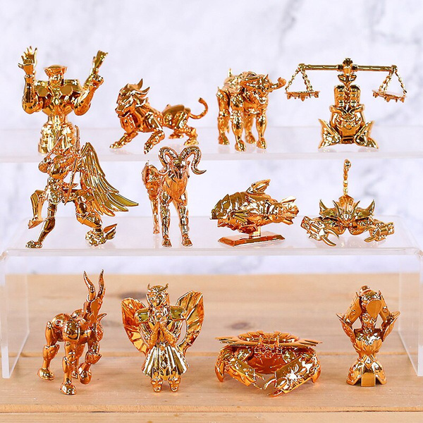 Bandai Saint Seiya Zodiac 12 Constellations Gold Saints Mini Figure set of  12