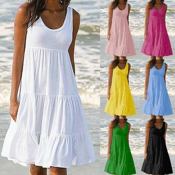 Womens casual beach outlet dresses