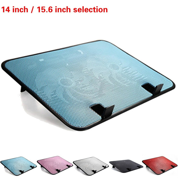 14/15.6 inch Notebook Cooler 5v Dual Fan USB External Laptop Cooling Pad Slim High Speed Metal Panel Fan | Wish