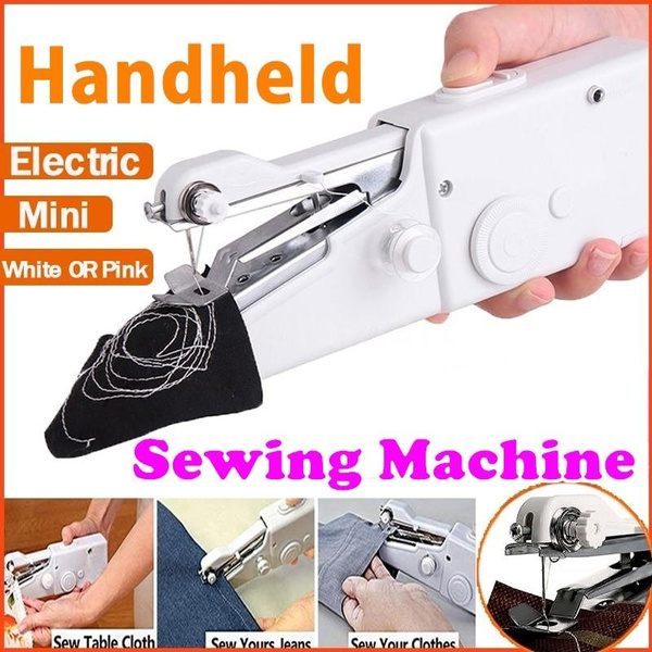 Hand-held Portable Sewing Machine Handy Stitch Multi-function Mini Electric  Sewing Machine Manual Sewing Machine