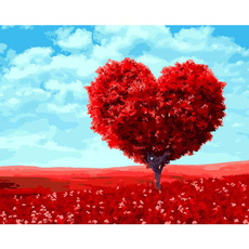 Heart, handmade oil painting, Love, Drawing & Painting Supplies
